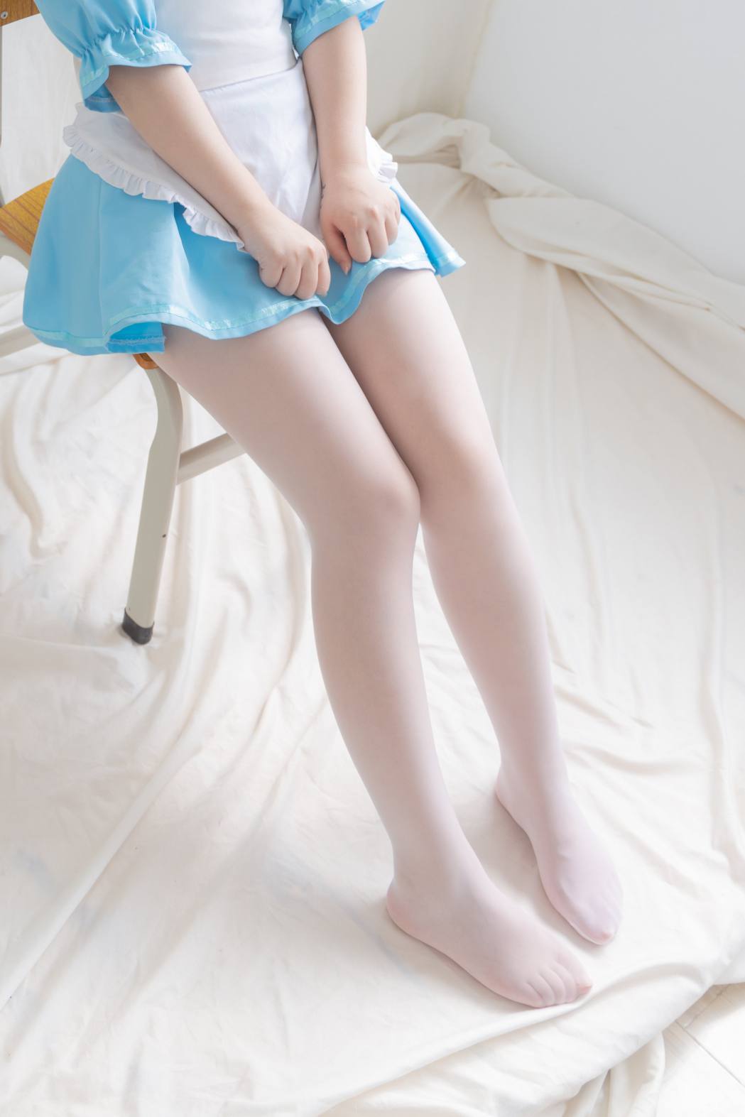 图片[5]-女仆装白丝女孩【43P】20014-西哈图库