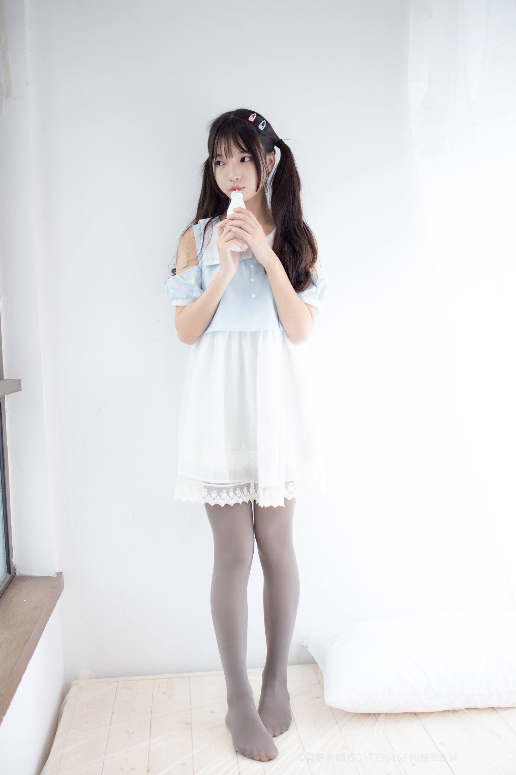 图片[6]-超级甜美的灰丝小姑娘【86P】20005-西哈图库