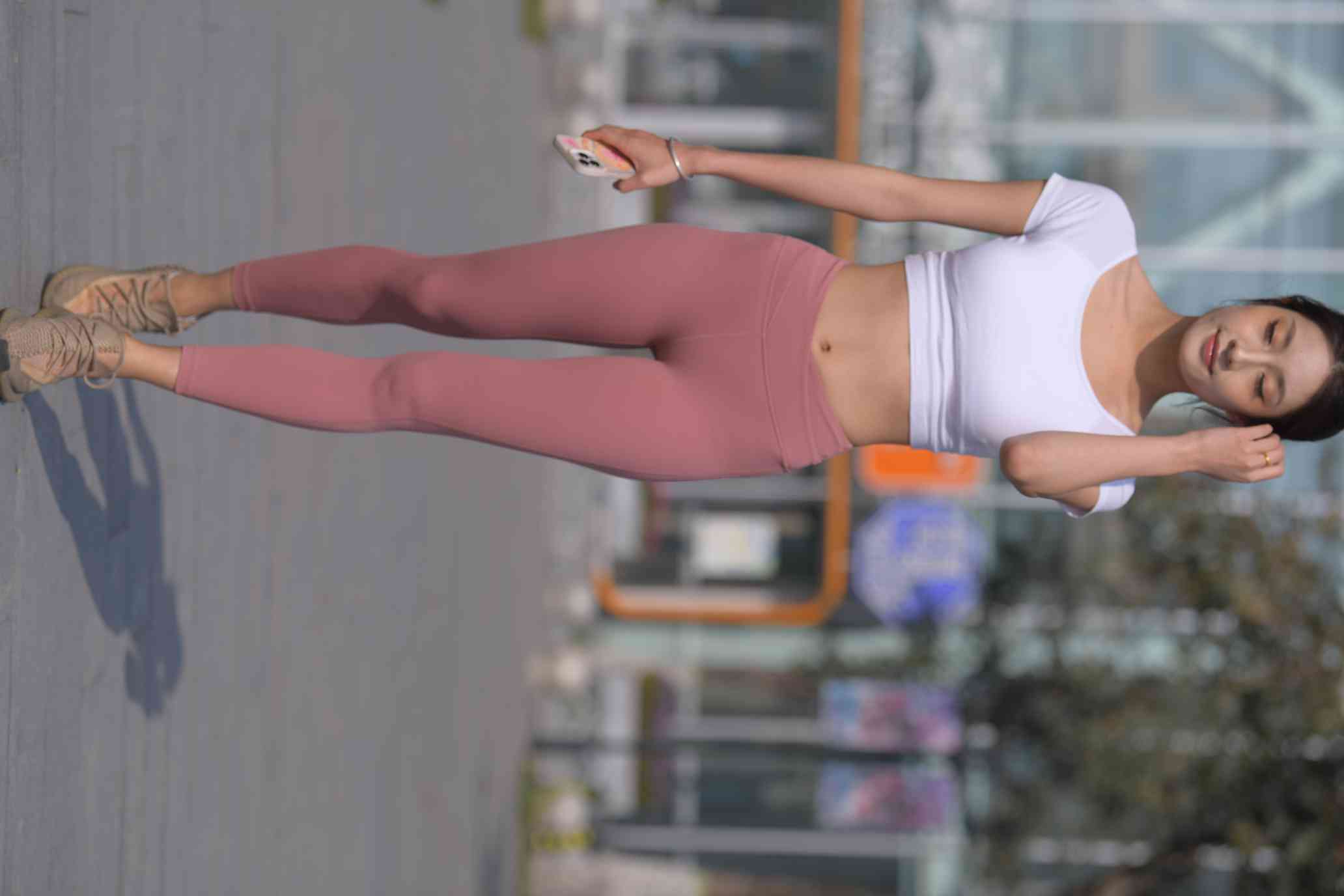 图片[3]-很漂亮的瑜伽裤女孩【419P】04013-西哈图库