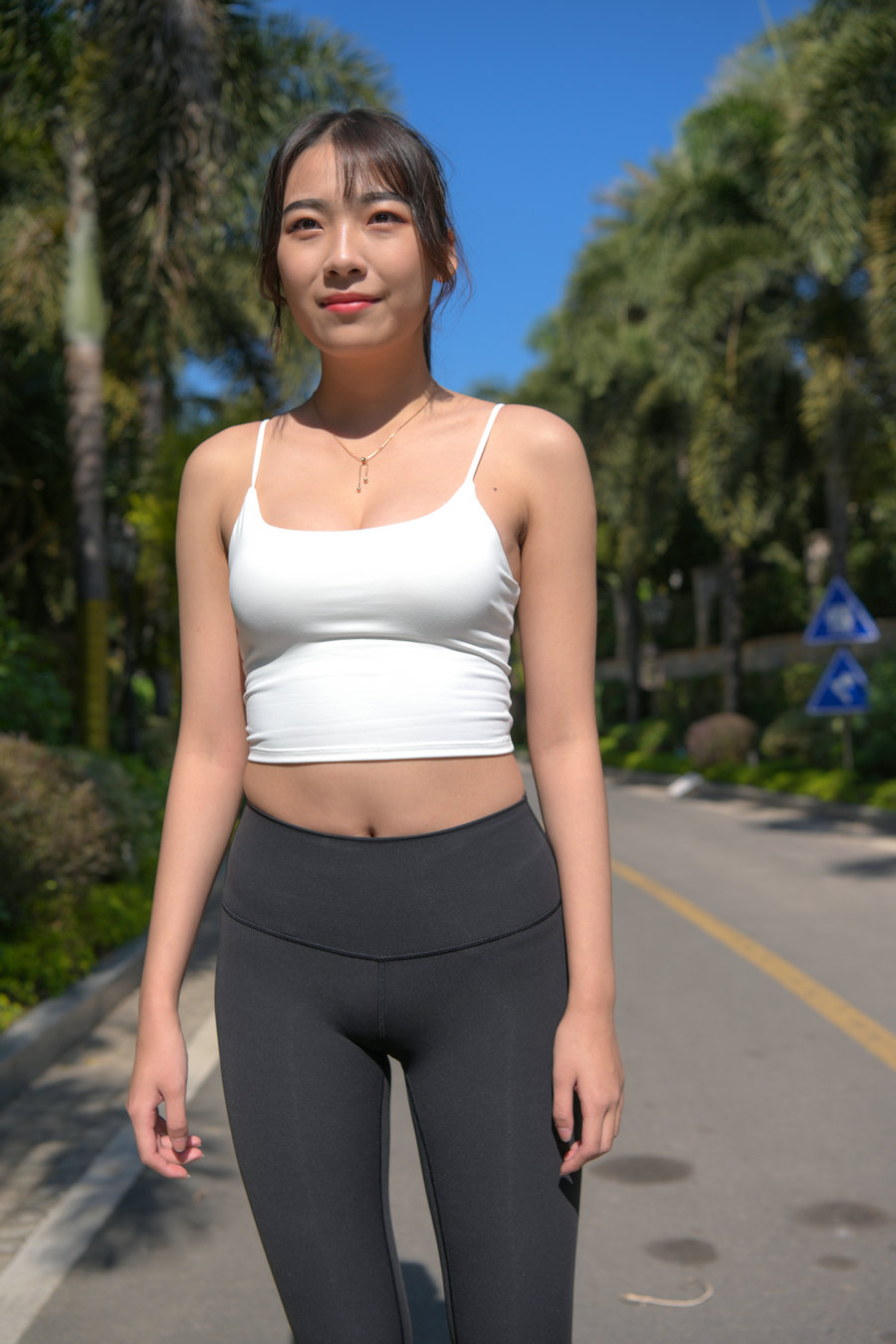 图片[1]-黑色瑜伽裤女孩 J0904 474P11V-15.7GB-西哈图库