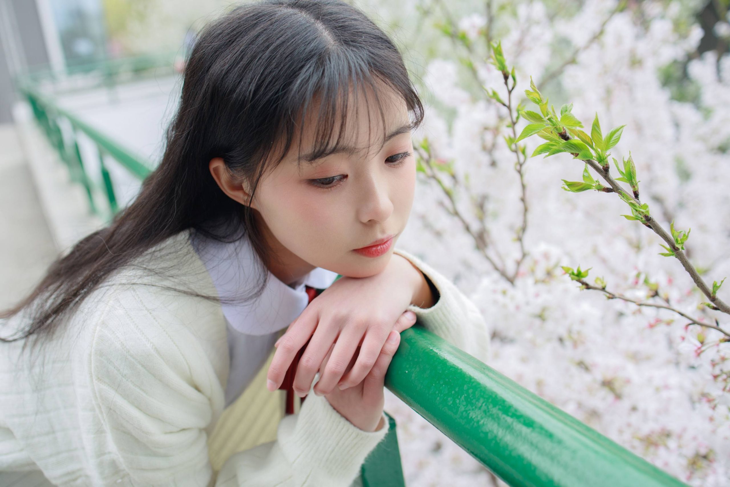 图片[6]-甜美可人的白丝姑娘【127P】20011-西哈图库