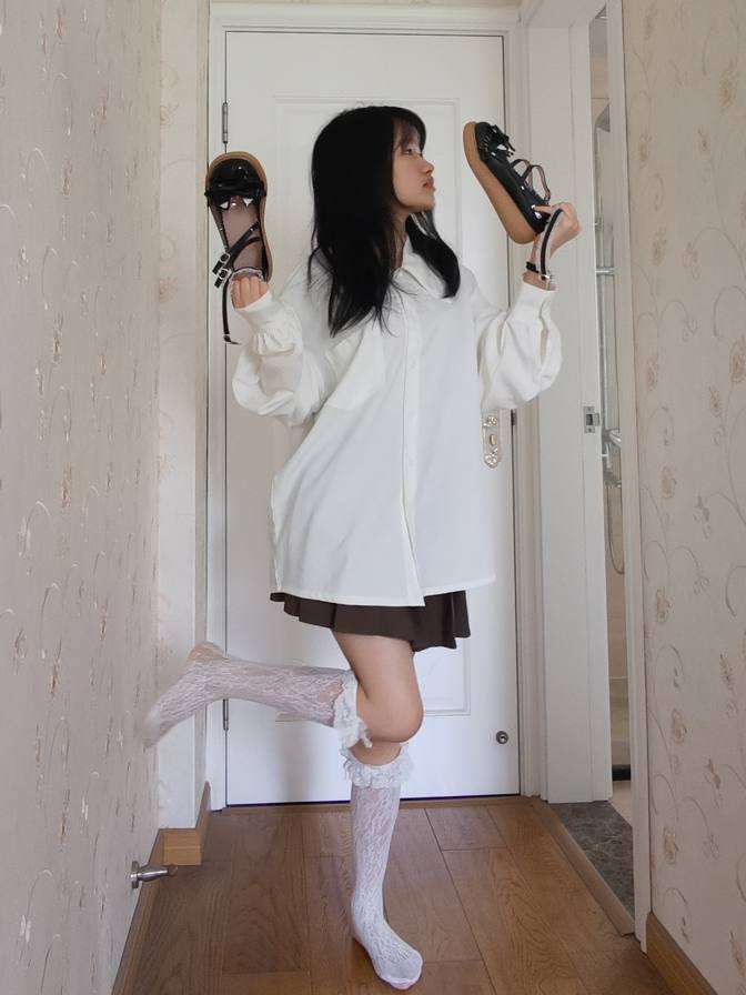 图片[3]-百褶裙可爱又大方的小姑娘【122P】20002-西哈图库