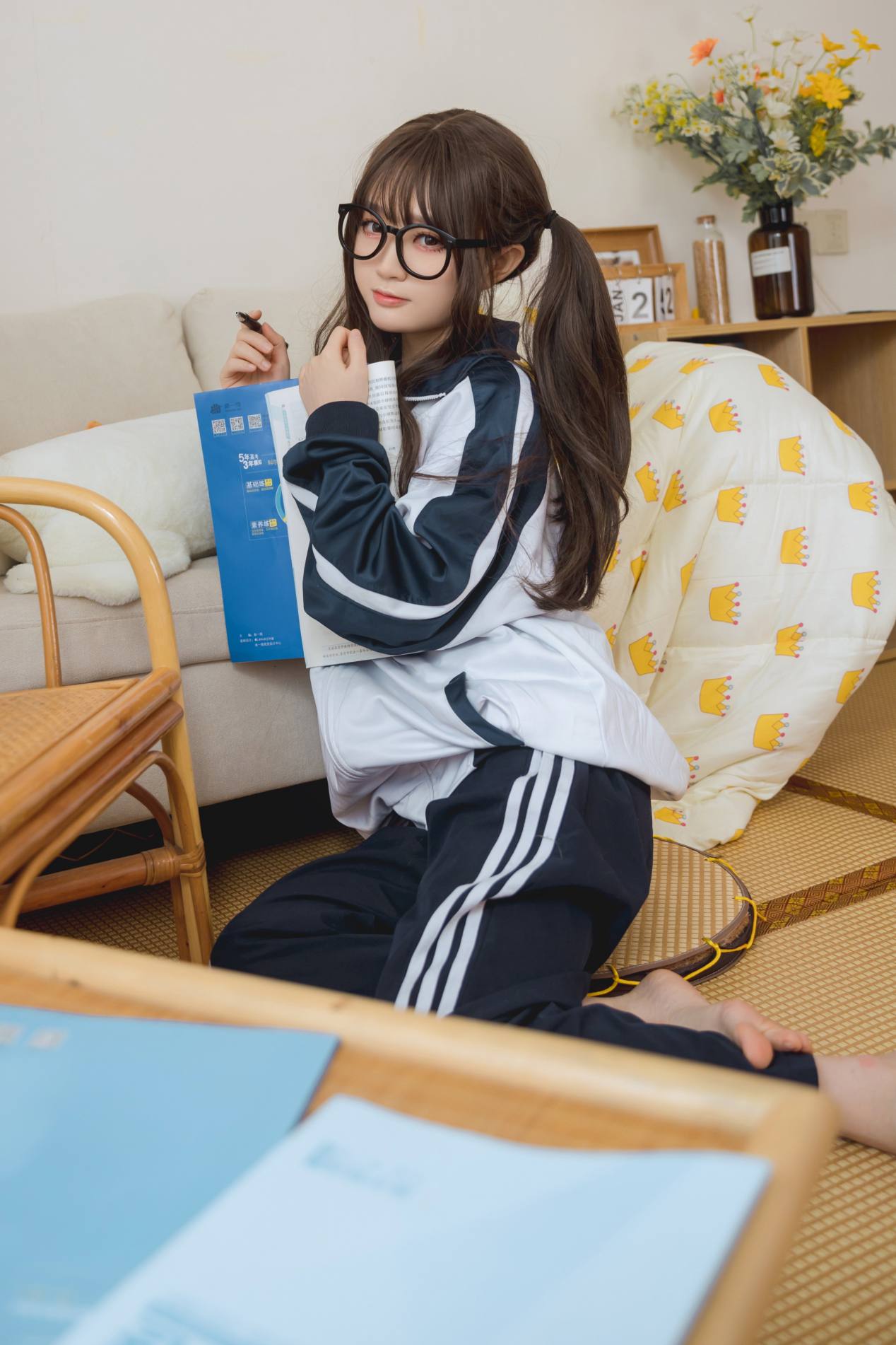 图片[4]-穿校服的双马尾女孩【64P】20010-西哈图库