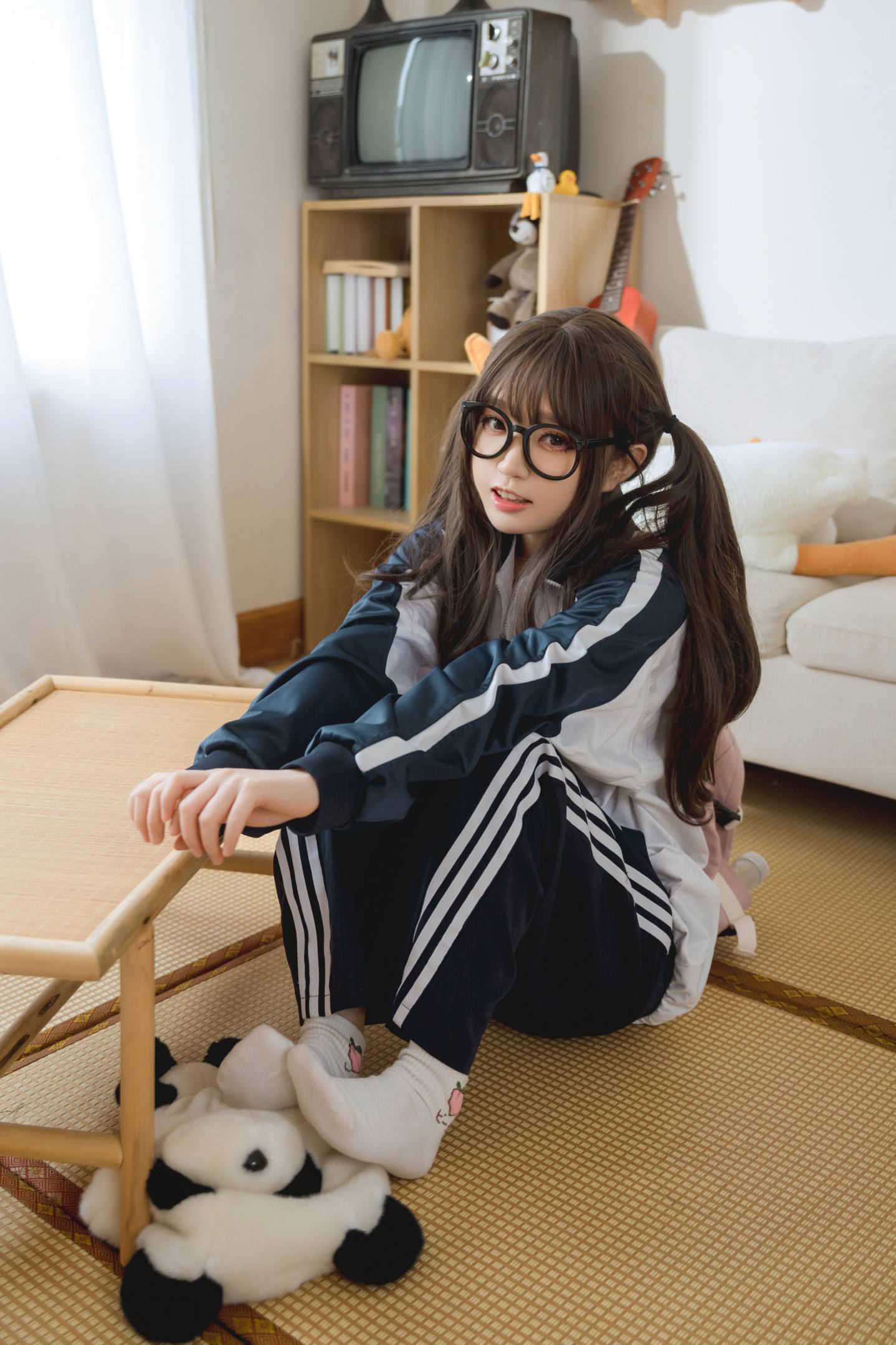 图片[2]-穿校服的双马尾女孩【64P】20010-西哈图库