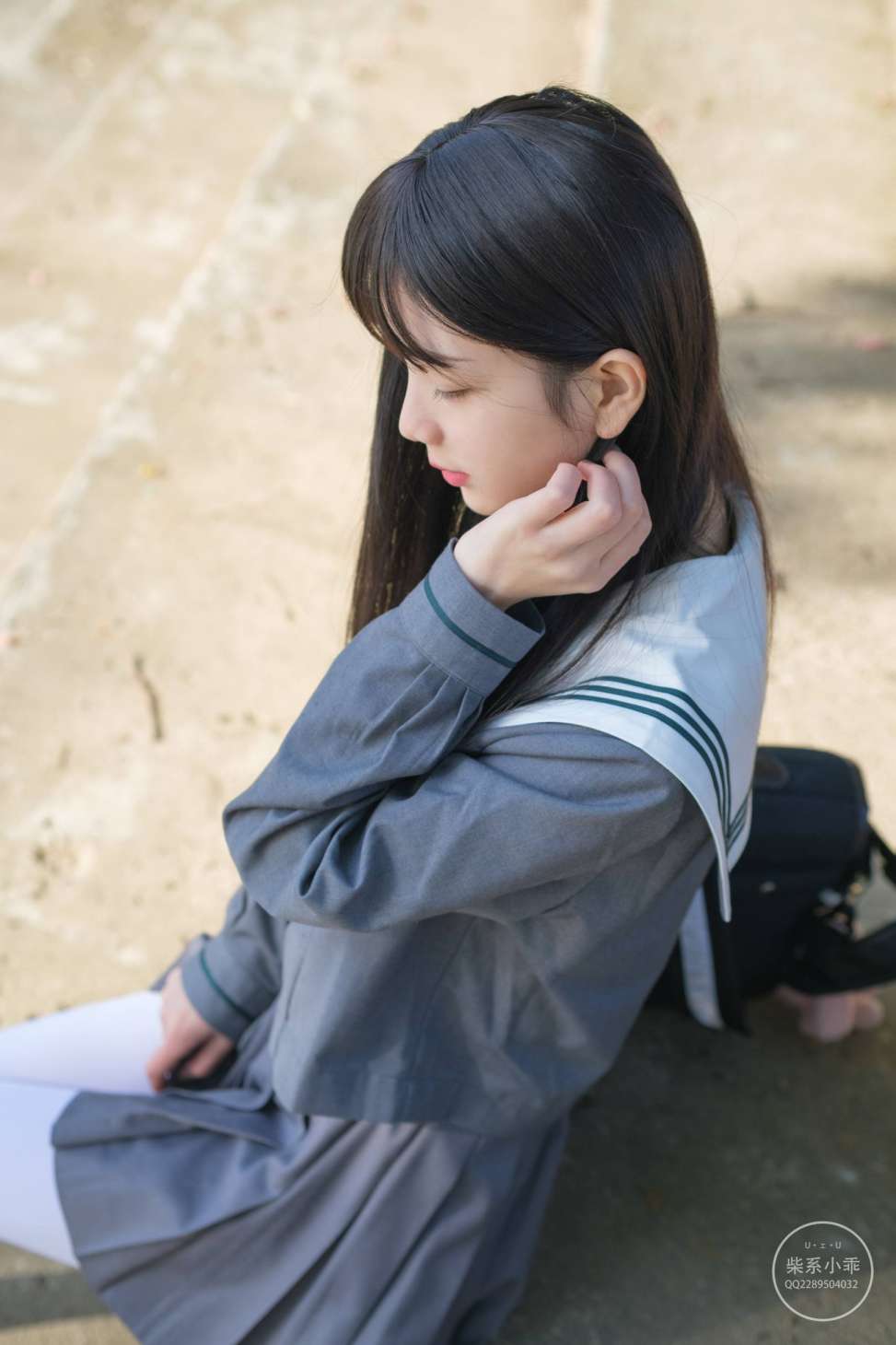 图片[3]-白丝清纯少女真的太可爱了【60P】20001-西哈图库