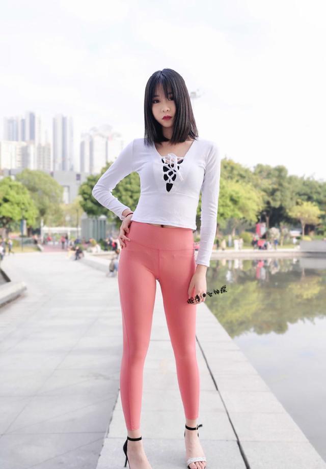 图片[2]-粉色瑜伽裤年轻女孩 J1311 417P17V-14.9GB-西哈图库