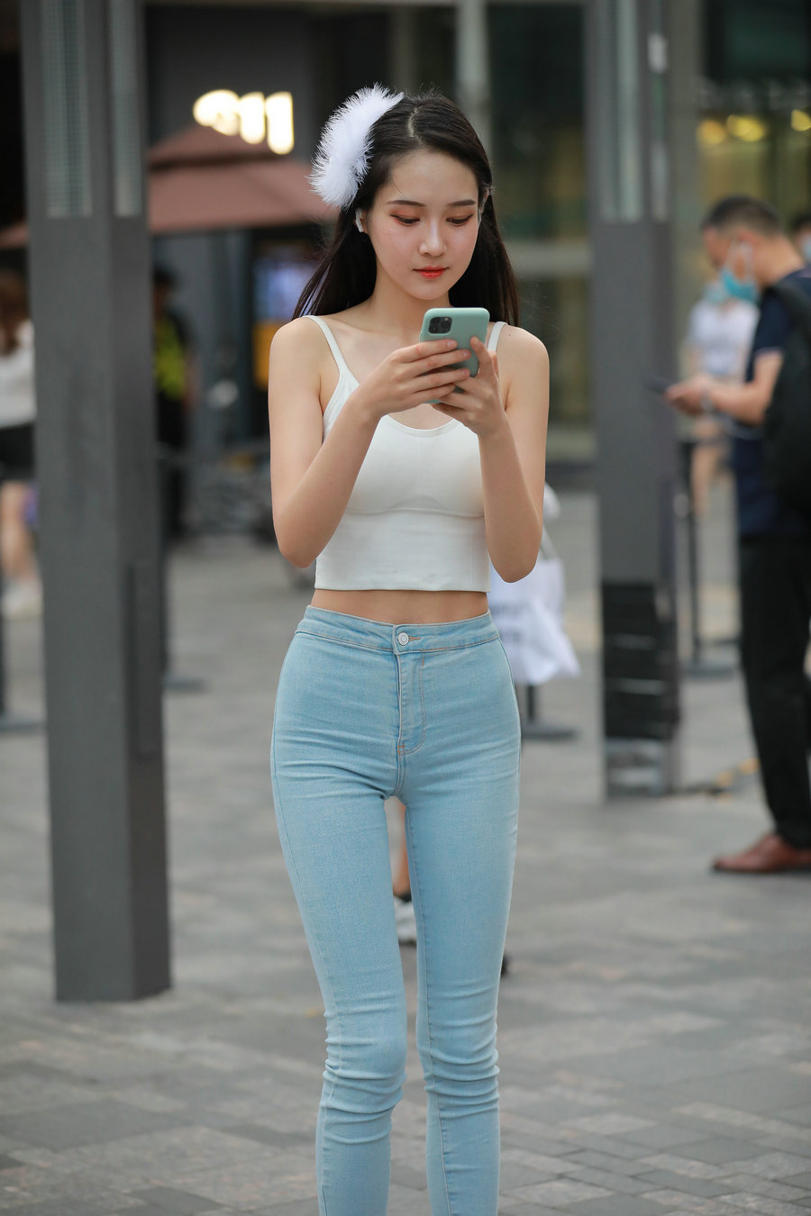 图片[3]-非常漂亮的牛仔裤女孩 J2144 98P1V-1.92GB-西哈图库