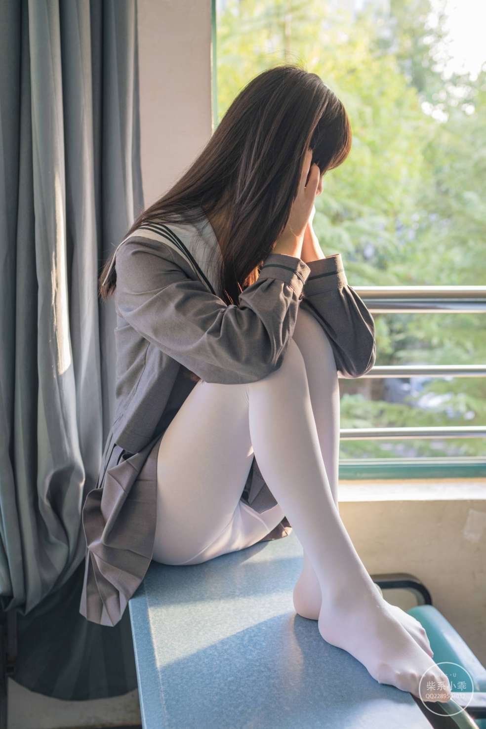 图片[4]-白丝清纯少女真的太可爱了【60P】20001-西哈图库