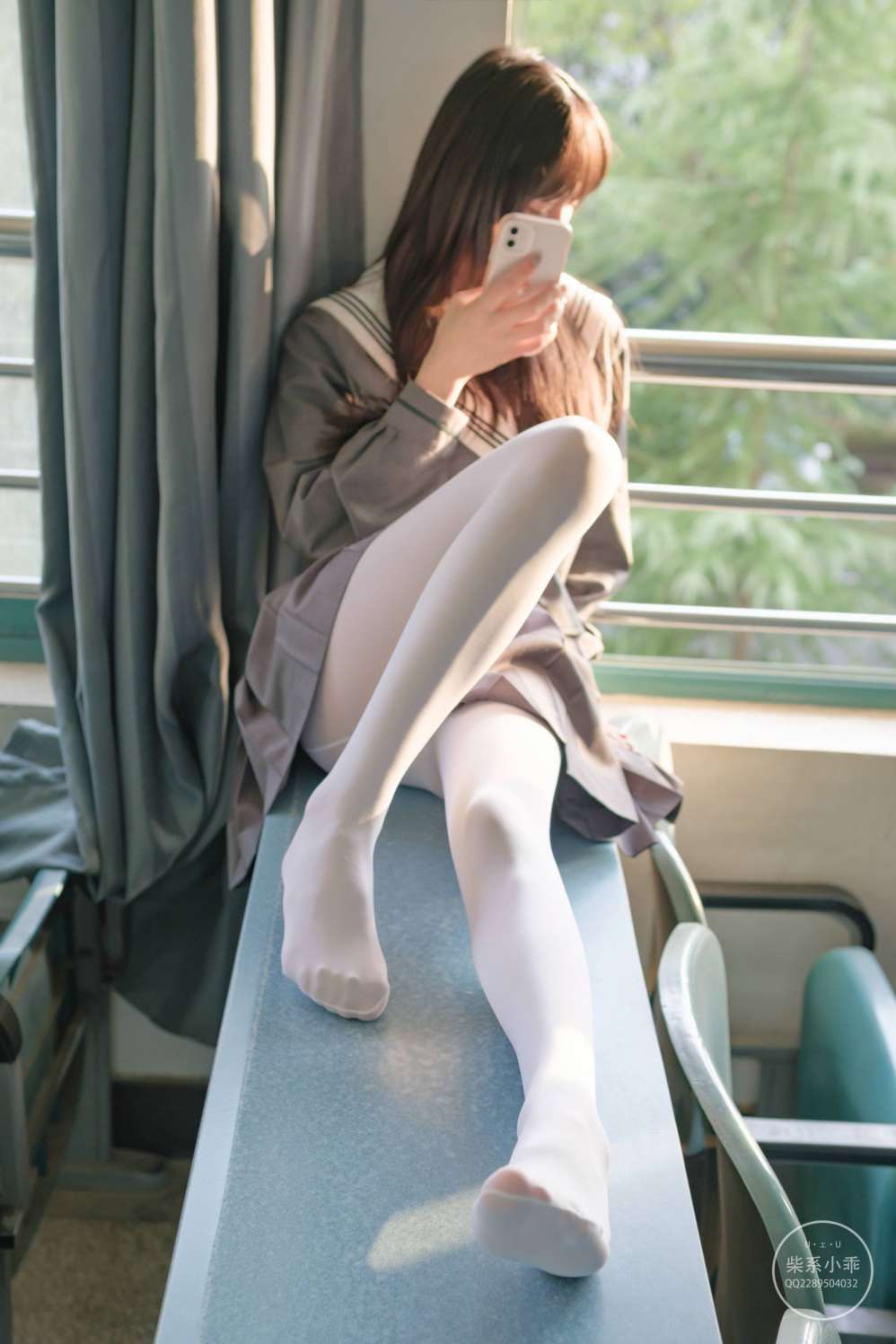 图片[6]-白丝清纯少女真的太可爱了【60P】20001-西哈图库