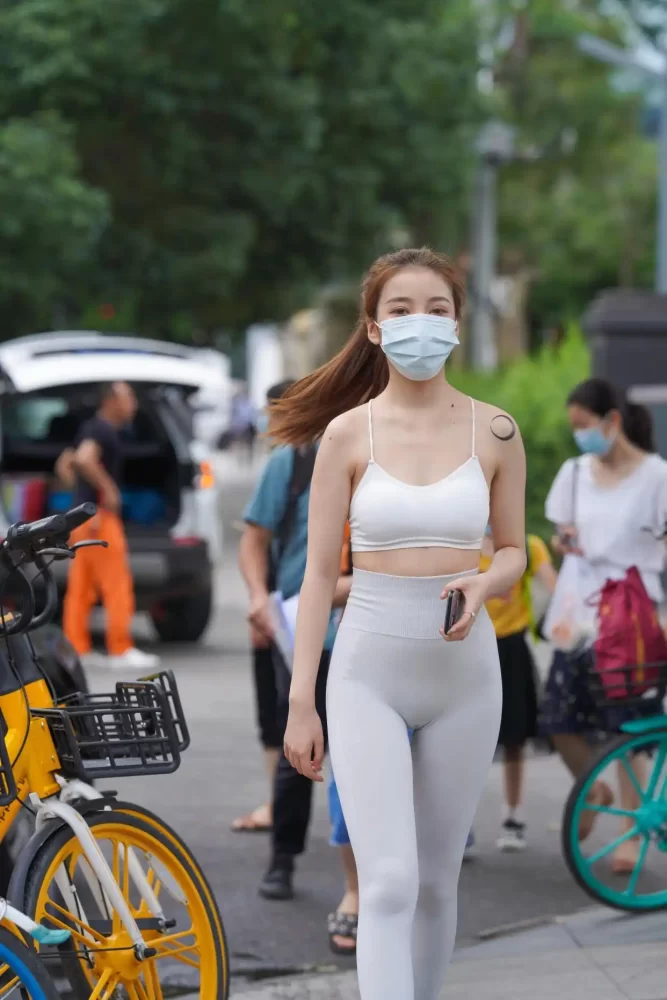 灰色瑜伽裤女孩 J1323 723P4V-17.9GB-西哈图库