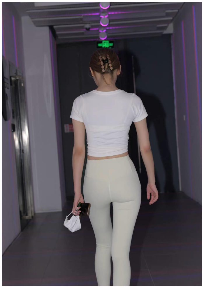 图片[2]-白色瑜伽裤女孩J2213 190P2V-14.6GB-西哈图库