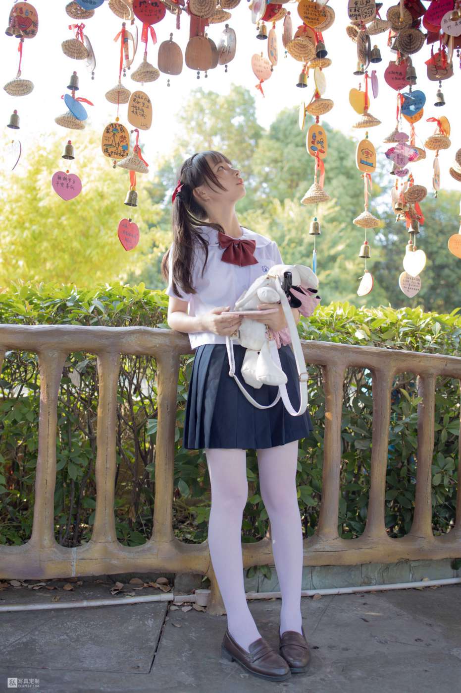 图片[5]-眼神好清澈的双马尾白丝女孩【75P】20019-西哈图库