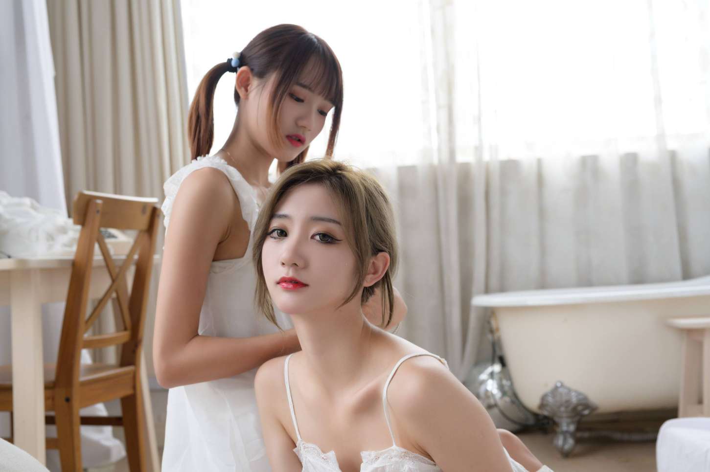 图片[4]-弹尤克里里的双马尾齐刘海女孩【35P】20024-西哈图库